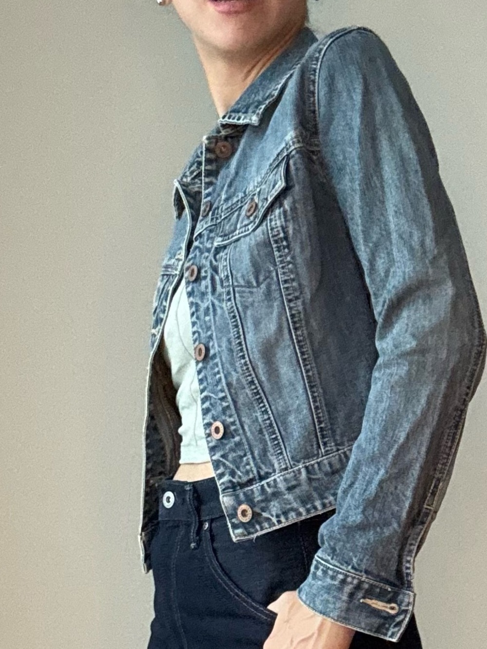 Classic Women's Blue Denim Jacket